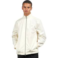 Fred Perry Beige Outerwear Fred Perry Men's Woven Ripstop Overshirt Ecru Beige