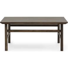 Normann Copenhagen Grow Smoke Stained Oak Coffee Table 80x80cm