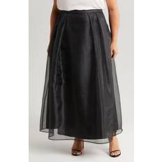 Alex Evenings Pleated Organza Overlay Skirt