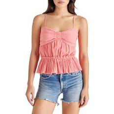 Steve Madden Solange Ruched Peplum Camisole