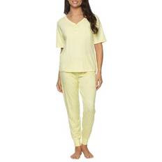 Women - Yellow Pyjamas Felina Jessie Henley Pajamas