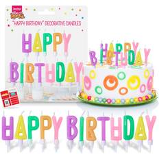 SOL Happy Birthday Candles For Cakes Letter Candles for Birthday Cake