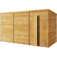 Store More Overlap Pent Shed 12X8 Windowed (Building Area )