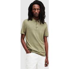 Merino Wool Polo Shirts AllSaints Mode Merino Wool Polo Shirt