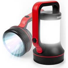 Duronic Camping Lantern LED Torch RL74, Hiking SOS Electric Red Flashing Rechargeable Flashlight