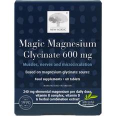 New Nordic Magic Magnesium Glycinate 600mg 60 pcs