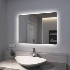 EMKE Illuminated Bathroom Mirrors With Shaver