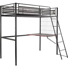 Kid's Room X Rocker Icarus XL High Sleeper Gaming Bed with Desk 57.7x78"
