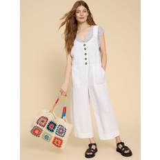 White Jumpsuits & Overalls White Stuff Viola Linen Dungarees