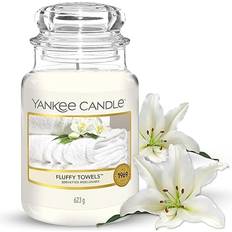 Yankee Candle Fluffy Towels White Scented Candle 623g