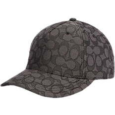 Coach Signature Jacquard Baseball Hat - Charcoal