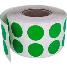 Royal Green Round Stickers Roll 1.3cm