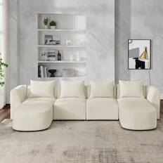 Simplie Fun U Shaped Sectional Sofa