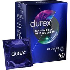 Silicon Condoms Sex Toys Durex Extended Pleasure Condoms 40-pack