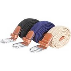 Belts Easylife Stretch Belt in Black/Navy/Brown, Set of