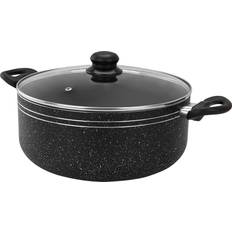 Cast Iron Hob Other Pots Royalford Non-Stick Coating Aluminium with lid 3 L 28 cm