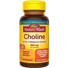 Nature Made Choline Extra Strength Dosage 800mg 60 pcs