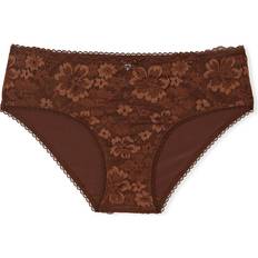 Victoria's Secret Lace Front Hiphugger Panty - Ganache