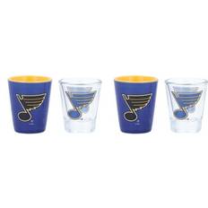 Evergreen Enterprises St. Blues Shot Glass 4