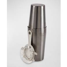 Bey-Berk Boston Gunmetal Cocktail Shaker