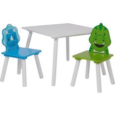 Liberty House Toys Kid's Dinosaur Table & Chairs Set