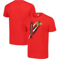 Starter Chicago Blackhawks Color Scratch T-Shirt - Red