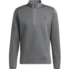 Men - XXXS Jumpers Adidas DWR Zip Neck Sweater Grey