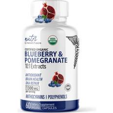 Nature's Fusions Organic Blueberry & Pomegranate Extracts 1300 mg