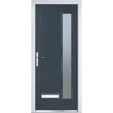 R External Door Crystal Composite 1LAGRHOB External Door Obscure Glass R (92x205.5cm)