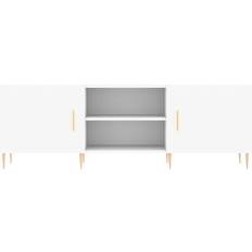 Gold Benches vidaXL 829084 White TV Bench 150x50cm