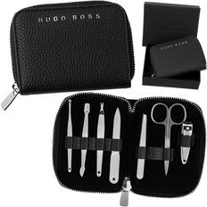 Silver Nail Care Kits Hugo Boss manicure pedicure nail skin scissors nail clipper tweezers