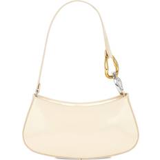 Staud Ollie Zip Leather Shoulder Bag OAT