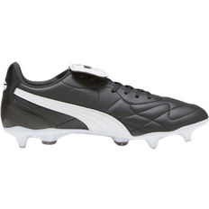 Soft Ground (SG) - Synthetic Football Shoes Puma King Top MxSG M - Black/White/Gold