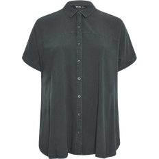 Yours Chambray Shirt - Black
