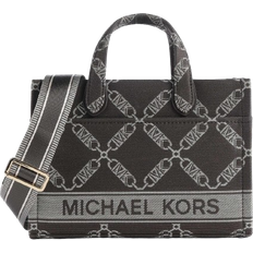 Michael Kors Gigi Small Empire Jacquard Tote Bag - Brown