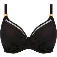 Underwire Bikinis Fantasie East Hampton Full Cup Bikini Top - Black