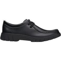 Clarks Youth Branch Low - Black Leather