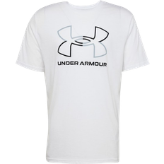 Under Armour Cotton Clothing Under Armour Men's Foundation Short Sleeve Top - White / Black