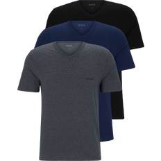 HUGO BOSS Classic V-Neck T-shirt 3-pack - Light Blue