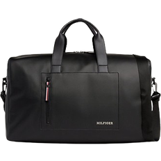 Tommy Hilfiger Pique Textured Medium Duffel Bag - Black