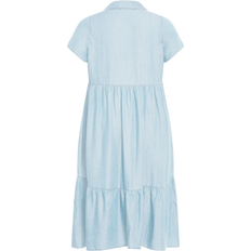 City Chic Shyla Dress Plus Size - Light Wash