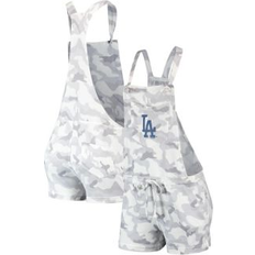 Grey Jumpsuits & Overalls Concepts Sport Women's Gray Los Angeles Dodgers Camo Romper Overalls