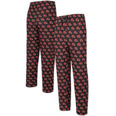 Brown Pyjamas Concepts Sport Men's Brown Cleveland Browns Gauge Allover Print Knit Sleep Pants