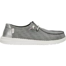 Hey Dude Wendy Metallic Sparkle - Charcoal