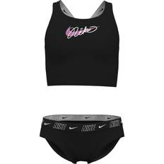 Nike Girls Swimwear Nike Swim Crossback Midkini Set black