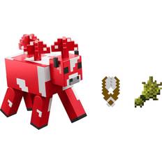 Minecraft Action Figures Mattel Minecraft Mooshroom Action Figure