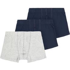 Organic Cotton Boxer Shorts Children's Clothing Name It Tights 3-pack - Grey Melange (13208841-970212)