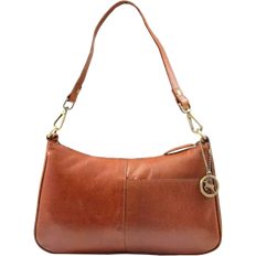 House of Leather Shoulder Strap Everyday Handbag - Cognac