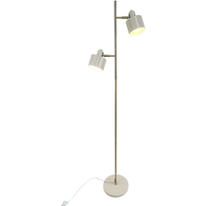 DYBERG LARSEN Ocean Beige/Brass Floor Lamp 160cm