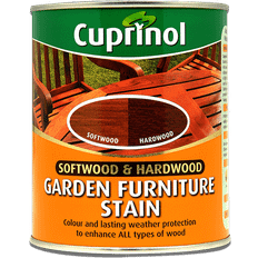 Cuprinol Brown Paint Cuprinol Softwood & Hardwood Garden Furniture Woodstain Oak 0.75L